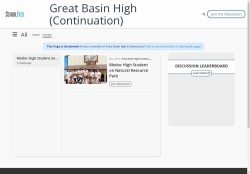 Great Basin High (Continuation)