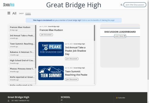 Great Bridge High