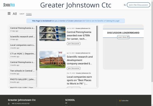 Greater Johnstown Ctc