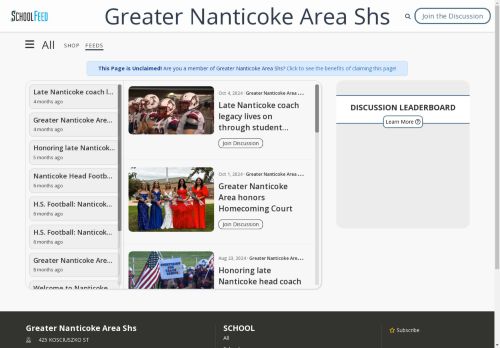 Greater Nanticoke Area Shs