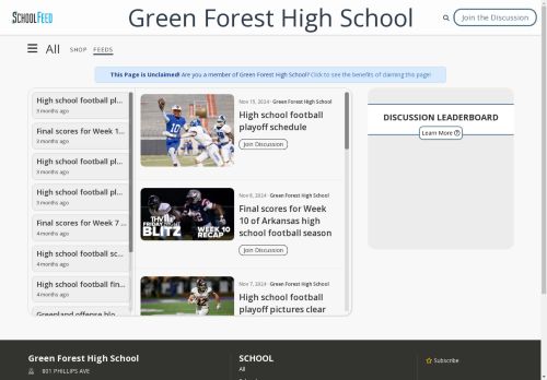 Green Forest High School