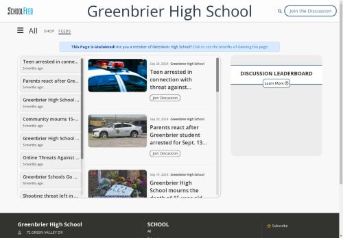 Greenbrier High School