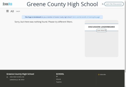 Greene County High School