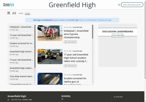 Greenfield High