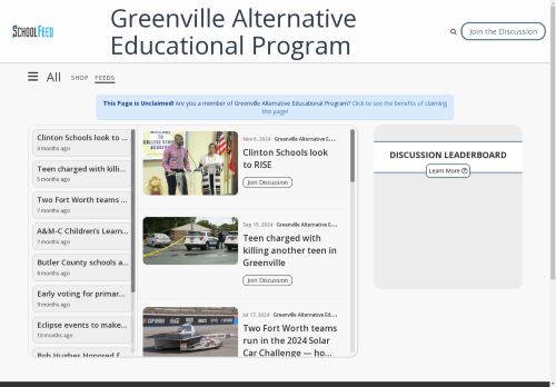 Greenville Alternative Educational Program