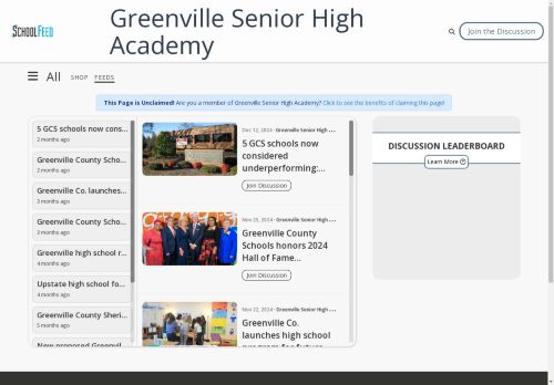 Greenville Senior High Academy