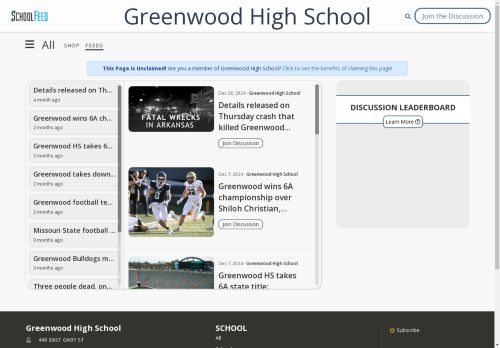 Greenwood High School