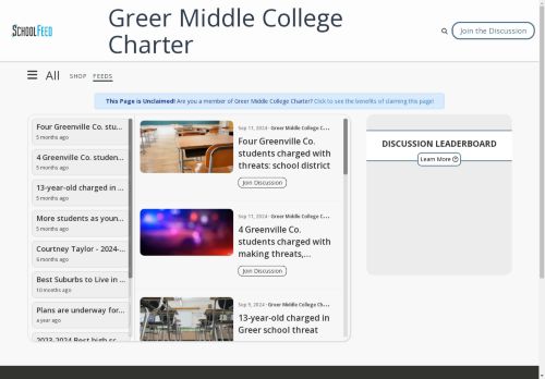 Greer Middle College Charter
