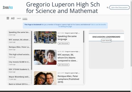 Gregorio Luperon High Sch for Science and Mathemat