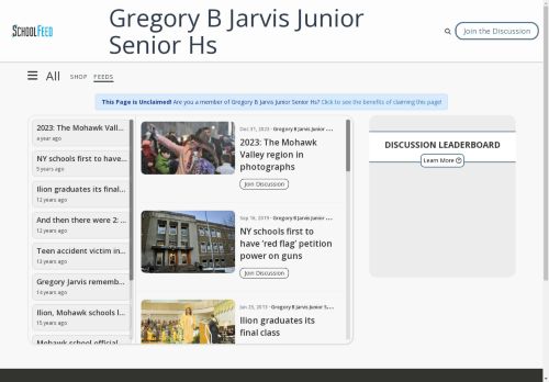 Gregory B Jarvis Junior Senior Hs