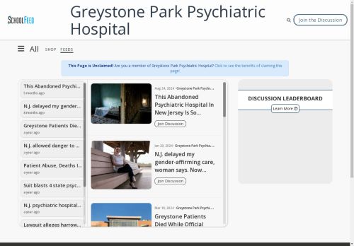 Greystone Park Psychiatric Hospital