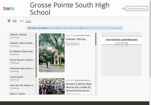 Grosse Pointe South High School