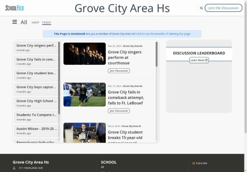 Grove City Area Hs