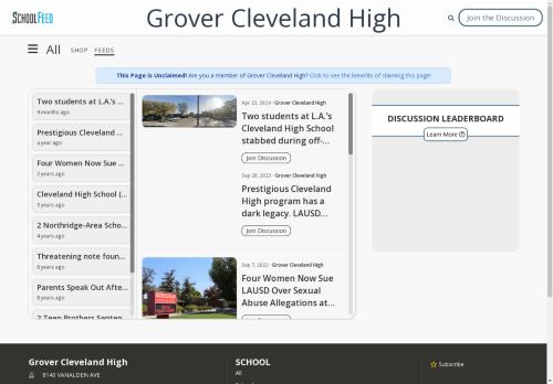 Grover Cleveland High