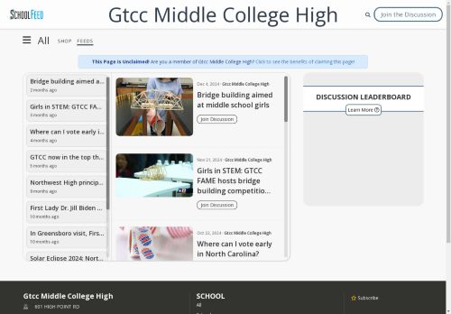 Gtcc Middle College High