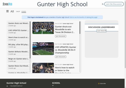 Gunter High School