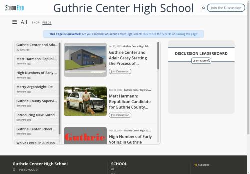 Guthrie Center High School