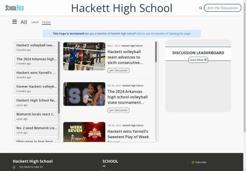 Hackett High School