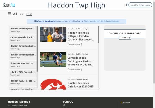 Haddon Twp High