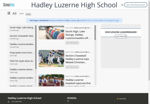 Hadley Luzerne High School