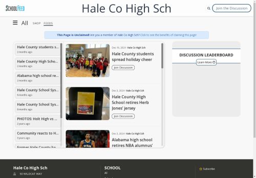Hale Co High Sch