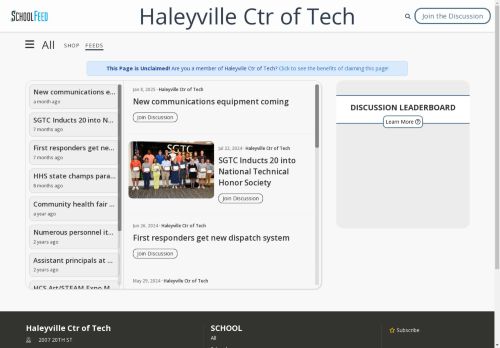 Haleyville Ctr of Tech
