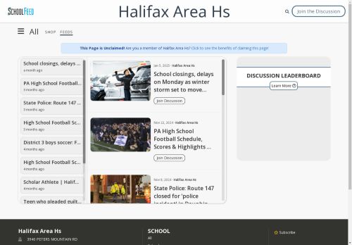 Halifax Area Hs