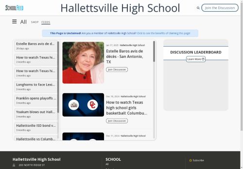 Hallettsville High School