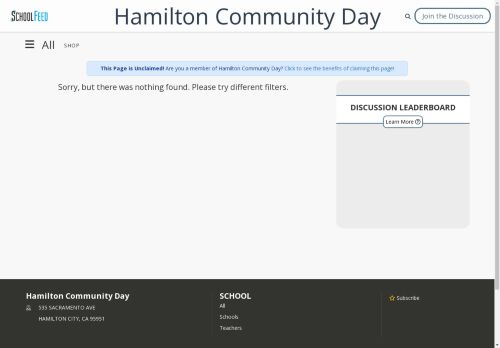 Hamilton Community Day