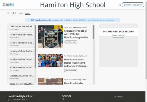 Hamilton High School