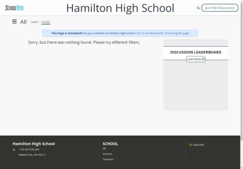 Hamilton High School
