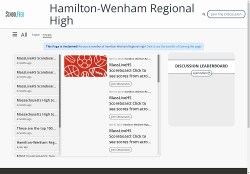 Hamilton-Wenham Regional High
