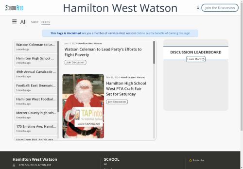 Hamilton West Watson