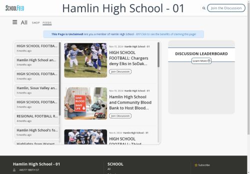 Hamlin High School - 01