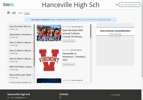 Hanceville High Sch