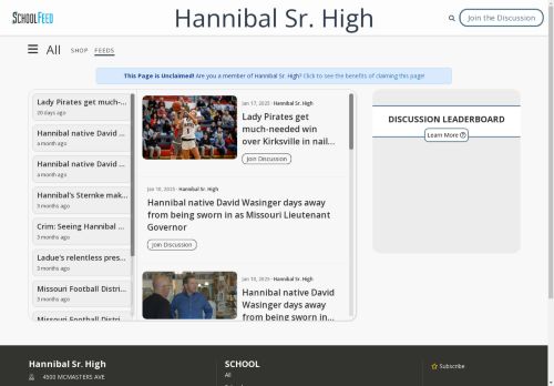 Hannibal Sr. High