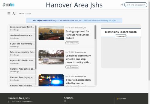 Hanover Area Jshs