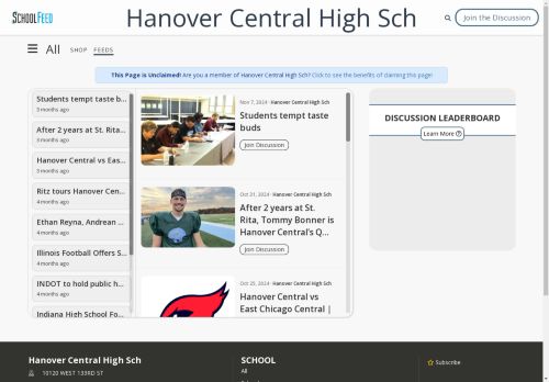 Hanover Central High Sch