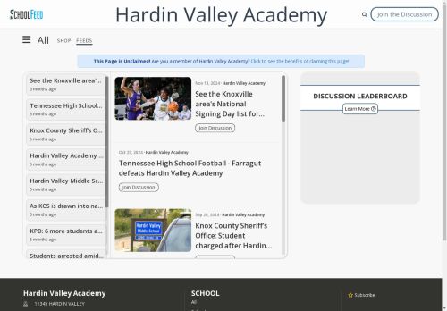 Hardin Valley Academy