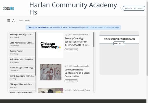 Harlan Community Academy Hs