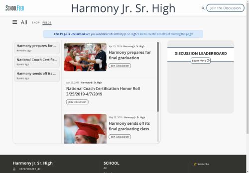Harmony Jr. Sr. High