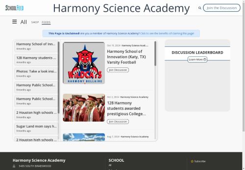 Harmony Science Academy