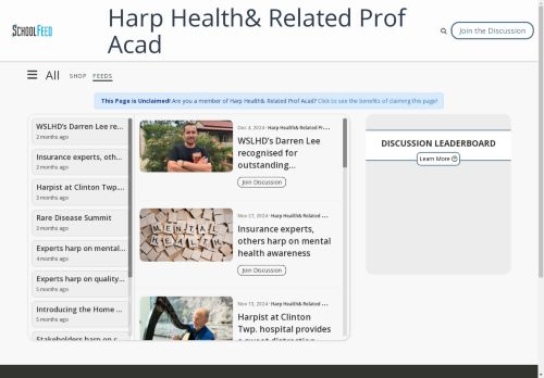 Harp Health& Related Prof Acad