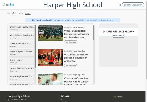 Harper High School