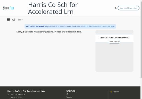 Harris Co Sch for Accelerated Lrn