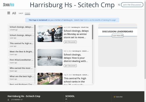 Harrisburg Hs - Scitech Cmp