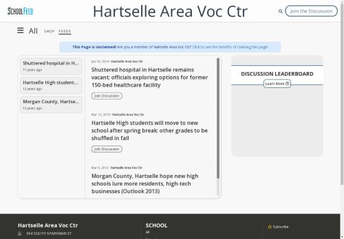 Hartselle Area Voc Ctr