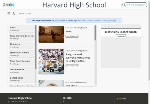 Harvard High School