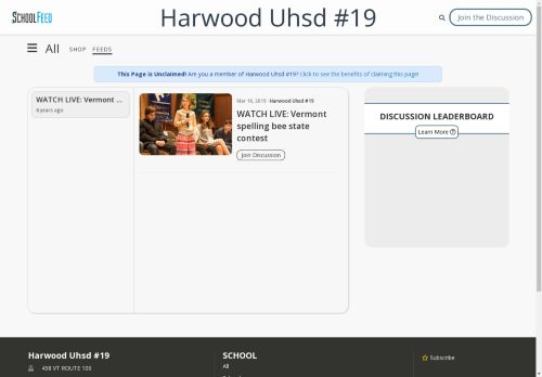 Harwood Uhsd #19