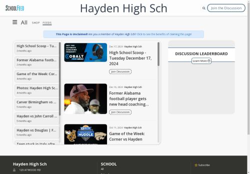 Hayden High Sch
